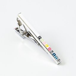 【名入れ無料】ポールスミス Paul Smith ネクタイピン メンズ スタンプ ロゴ タイバー タイクリップ シルバー TPIN GSTAMP 92 送別会 誕生日 お中元 結婚祝い 結婚式 彼氏 息子 夫 男性 ビジネス 就職祝い 父の日 母の日 ホワイトデー