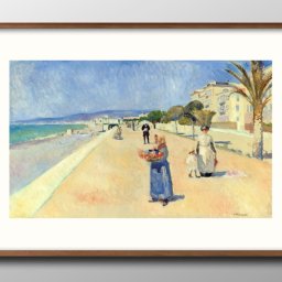 エドヴァルト ムンク Morning On The Promenade Des Anglais A3 サイズ ポスター アート おしゃれ 絵画 インテリア 北欧 イラスト マット紙 艶消し アートパネル 額 フレーム デザイン 壁掛け ギフト 新築祝い ディスプレイ 引越し祝い　新生活　空間デザイン 