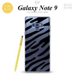 Galaxy Note 9 ギャラクシー ノート9 SC-01L SCV40 スマホケース カバー ソフトケース ゼブラ 黒 nk-note9-tp021[スマホ,スマホケース,スマホカバー,ケース,カバー,ジャケット]