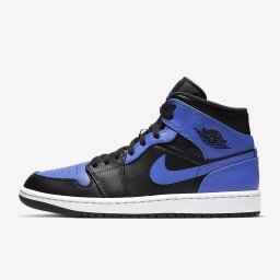 ナイキ エア ジョーダン 1 ミッド ハイパーロイヤル NIKE AIR JORDAN 1 MID HYPER ROYAL メンズ スニーカー 554724-077