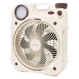 【ギフト対応無料】Comfort+ 充電式薄型送風扇 Air Force Fan クリームベージュ (AF8-17G/B) ※送料無料(北海道・沖縄は除く)