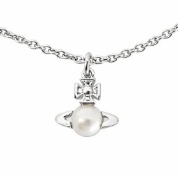 ヴィヴィアン・ウエストウッド　Vivienne Westwood　ネックレス　63020323 02P118 CN　プラチナムシルバー　クリームパール　BALBINA PENDANT　バルビーナ ペンダント