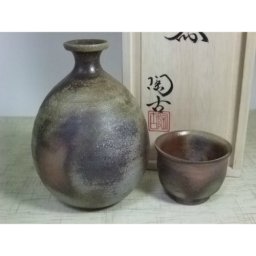  小西陶古 | 酒器セット【備前焼/和食器/窯元/酒器】