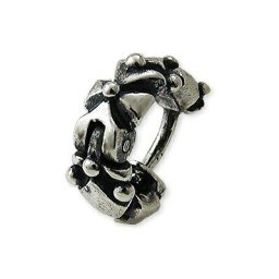 ピアス 片耳用 M's collection エムズコレクション シルバー ブラック 彼氏 メンズ