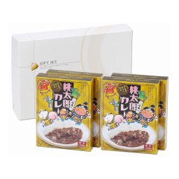 敬老の日 岡山 桃太郎カレー 中辛4箱セット カレー グルメ 人気 おすすめ ギフト 贈答 取り寄せ お取り寄せグルメ お取り寄せ 熨斗 のし 贈り物(代引不可)【送料無料】