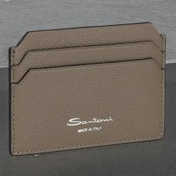 サントーニ カードケース メンズ レディース ブランド Santoni UFPPA2377-FOAN ブラウン