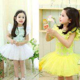 子供 ワンピース 女の子 ふんわりスカート ワンピース 子供服 発表会 結婚式 パーティー ワンピース  キッズ シフォンチュチュ