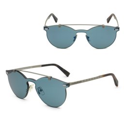 ゼニア サングラス ZEGNA EZ0069/S 20X 00 Ermenegildo Zegna エルメネジルド・ゼニア サングラス ノーズパッド UVカット ガンメタル ネイビーブルー
