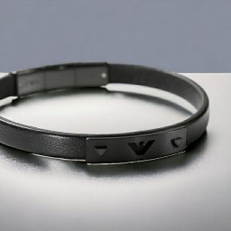 アルマーニ ブランド ブレスレット メンズ エンポリオ EMPORIO ARMANI レザー ステンレス EGS2412001 オールブラック アクセサリー おしゃれ プレゼント ギフト