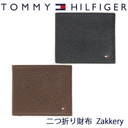 トミーヒルフィガー 二つ折り財布 TOMMY HILFIGER 財布 メンズ ブラック ブラウン 選べる2カラー 31TL130094 【ラッピング無料 誕生日 お祝い プレゼント ギフト 贈り物】 送料無料