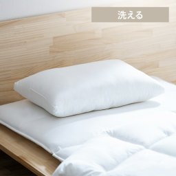 丸ごと洗える枕 しっかり洗える通水マチ設計 高洗濯効果のジャンプキルト加工 ふんわり柔らか東レftわた 軽量 専用洗濯ネット付き コンパクトにお届け 引越し 新築祝い 入学 卒業 就職祝い 来客用に 国際規格ISO9001工場 PLW-WB77-6040 ギフト プレゼント 景品 新生活