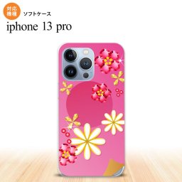 iPhone13 Pro iPhone13Pro ケース ソフトケース 花柄 ミックス E ピンク iPhone13Pro専用 nk-i13p-tp307