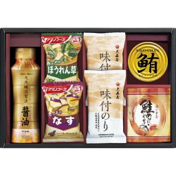 【ギフト対応無料】アマノフーズ&大森屋味付のりギフト (NYO-COR) ※送料無料(北海道・沖縄は除く)