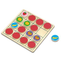 【ギフト対応無料】アーテック リバーシ&えあわせパズル フルーツ (007877) Artec(アーテック) 木製玩具 知育玩具 出産祝い お誕生日 0歳 1歳 2歳 3歳 ※送料無料(ポスト投函)