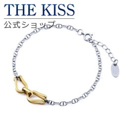 【ラッピング無料】THE KISS 公式ショップ 金属アレルギー対応 ステンレス ペアブレスレット レディース メンズ （単品） ペアアクセサリー カップル 人気 ジュエリーブランド THEKISS プレゼント TBR2020SUS-YE アニバーサリー