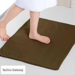Techno-Gateway もちサラ 珪藻土 バスマット セット LL
