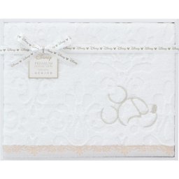 【直送】ディズニー プレミアム バスタオル [26-7088-150] WB40876 内野 ミッキー ミニー ラメ刺繍 エレガント キャラクター 1枚 コットン 綿 高級感 上品 華やか 吸水性抜群 ギフト プレゼント 贈り物 内祝い お祝い