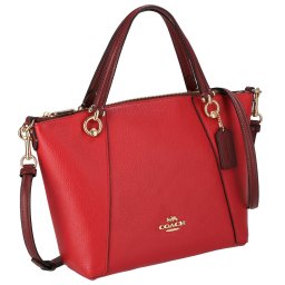 コーチファクトリー COACH FACTORY バッグ ハンドバッグ 2WAY トートバッグ 手提げ 肩掛け 斜め掛け ショルダーバッグ C6841 IMP2Z レディース レッド系