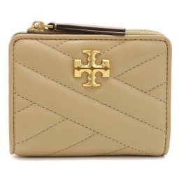 トリーバーチ 財布 TORY BURCH 二つ折り財布 折り畳み KIRA 小銭入付き 153121 250 DESERT DUNE ベージュ