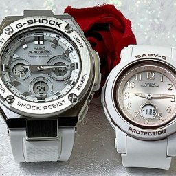 カシオ 恋人たちのGショック ペアウォッチ G-SHOCK GST-W310-7AJF BGA-2900AF-7AJF ソーラー電波 送料無料 国内正規品 記念日 誕生日 プレゼント お揃い ホワイト 白 クリスマス お祝い 結婚 婚約 20代 30代 40代 50代 カップル 夫婦