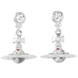 ヴィヴィアンウエストウッド ピアス Vivienne Westwood 62020032 02P019 プチ オーブ ドロップ シルバー レディース アクセサリー VWW NEW PETITE ORB