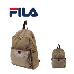 FILA フィラ ロンドシリーズ ツイルナイロン リュック リュックサック バックパック 7684 鞄 軽量 ポケット多い 機能 レディース プレゼント おしゃれ 上品　ロゴ　人気 ギフト ラッピング 母の日 送料無料