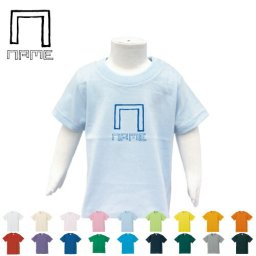 「イニシャル（TimberAL）」名入れTシャツ/ベビー服、キッズ服、お名前、ネーム、子供服、キッズウェア、こども服、入園、入学、新学期、幼稚園、保育園、小学校、ベビーウェア、入園祝い、入学祝い、お祝い、ギフト
