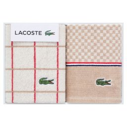 【送料無料・包装無料・のし無料】ラコステ Lコンセール ゲストタオル2P アイボリー LG15193_I(A4)ギフト 敬老の日 入学祝い 卒業祝い 就職祝い 結婚祝い 誕生日 出産祝い 引越祝い 香典返し 新盆 初盆 御礼 お中元 内祝い 快気祝い ご挨拶 志 法事