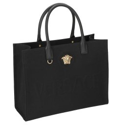 ヴェルサーチェ Versace バッグ ハンドバッグ トートバッグ 手提げ 1004741-1A03095 1B00V レディース ブラック