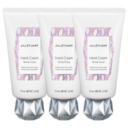 ジルスチュアート ハンドクリーム ホワイトフローラル もっとお得な3個セット 75ml(74g) x 3  |  JILL STUART  ハンドクリーム 美容グッズ コスメ化粧品 誕生日 クリスマス ホワイトデー 結婚記念日 ウエディングギフト 母の日 送別会 バレンタインデー 女性 彼女 妻奥さん 
