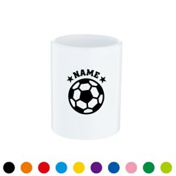 「サッカーボール」名入れ湯呑み 名前入れ お名前入り  昇華プリント 誕生日 結婚記念日 父の日 母の日 敬老の日 御祝い 還暦 古希 喜寿 退職祝い