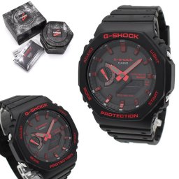 カシオ 腕時計 CASIO G-SHOCK Gショック GA-B2100BNR-1ADR ANALOG-DIGITAL GA-B2100 ソーラー Bluetooth 腕時計 ウォッチ メンズ ブラック