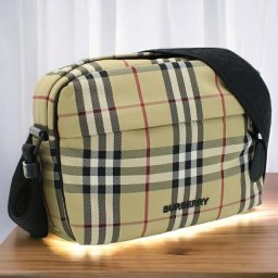 バーバリー 斜め掛けショルダーバッグ メンズ BURBERRY ナイロン ルーマニア 8069760 ARCHIVE BEIGE ベージュ系 マルチカラー バッグ プレゼント 実用的