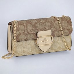 コーチ ショルダーバッグ レディース ブランド COACH シグネチャー CH167 IMOT4 1 ライトカーキマルチ ベージュ