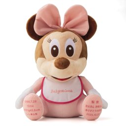「ディズニー ベビーミニー ウェイトドール BA107」両親贈呈品 weight doll  Disney ぬいぐるみ  贈り物 プレゼント 誕生日プレゼント 記念品
