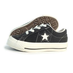 コンバース CONVERSE スニーカー 子供靴 キッズ ワンスター イージーオン ブラック 黒 KID'S ONE STAR EASYON プレゼント 入学祝