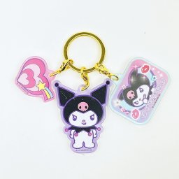 サンリオ クロミ 3連アクリルキーホルダー 胸キュンメモリーズ Sanrio