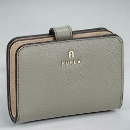 フルラ 二つ折り財布 レディース ブランド FURLA レザー WP00315-ARE000 カーキグリーン/ベージュ
