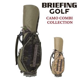 ブリーフィング ゴルフ キャディバッグ カート型 CR-5 #04 BRIEFING カモコンビ BRG261D11 限定 メンズ レディース 送料無料 誕生日プレゼント ギフト 【正規代理店】