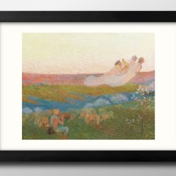 アンリ マルタン Berger et ses trois muses A3 サイズ ポスター アート おしゃれ 絵画 インテリア 北欧 イラスト マット紙 艶消し アートパネル 額 フレーム デザイン 壁掛け ギフト 新築祝い ディスプレイ 引越し祝い　新生活　空間デザイン 