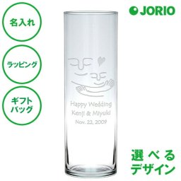 名入れ 割れない フラワーベース シリンダー L ポリカーボネイト 記念日 ラッピング ギフトバッグ プレゼント クリスマス 母の日 誕生日 夫婦 結婚祝い 敬老の日 名入れギフトの日