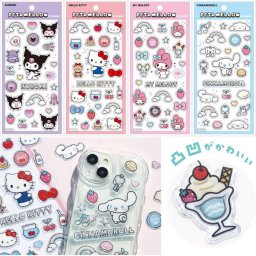 サンリオ ペタメロウ ステッカーズ ペタペタ ステッカーズ マシュマロ SANRIO ジュエル マシュマロステッカー ジュエルステッカー 【公式ライセンス商品】