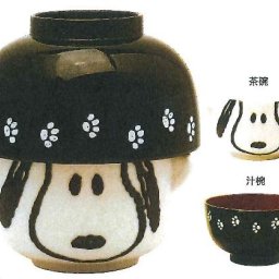 汁椀 茶碗セット スヌーピー