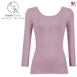 ワコール ニット スゴ衣 SUGOI 綿１００％ 極暖 トップス CLD394 ML [ネック深さあさめ]
