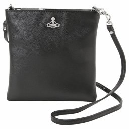 ヴィヴィアンウエストウッド バッグ Vivienne Westwood ショルダーバッグ クロスボディ 51160005 S000D N403 ブラック VEGAN GRAIN SQUIRE NEW SQUARE CROSSBODY