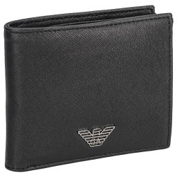 エンポリオアルマーニ EMPORIO ARMANI 財布 二つ折り財布 カードケース セット 折りたたみ財布 小銭入れなし Y4R237-Y138E 81072 メンズ ブラック