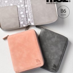 マルチケース moz ラウンドノートケース B6 モズ マルチポーチ 可愛い ワンポイント ノート 旅行 文房具 文具 手帳 手帳ケース おしゃれ ペンケース 仕事 便利グッズ 便利 人気 ママ パパ プレゼント ギフト 軽い 軽量 ノートケース ポーチ 多収納 収納 ペン差し