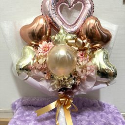 バルーンバンチ 花束 ブリリアントシリーズ　卒業　花束　バルーン 開店祝い open 花 オープン 周年祝い おしゃれ 電報 誕生日 結婚式 送料無料 開業祝い プレゼント お祝い 居酒屋 カフェ 飲食店 ネイル サロン 美容室 卒業バルーン バルーンギフト 入学