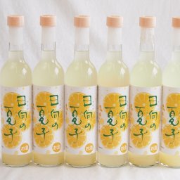 6本セット(日向夏果汁リキュール 日向の夏子  12% 井上酒造(宮崎県)) 500ml×6本
