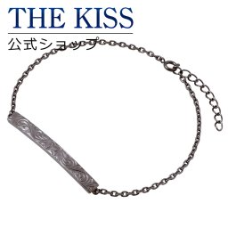 【ラッピング無料】THE KISS 公式ショップ 金属アレルギー対応 サージカルステンレス ハワイアンジュエリー ペアブレスレット レディース 単品 ペアアクセサリー カップル 人気 ジュエリーブランド THEKISS L-BR8018 ザキス ギフト アニバーサリー